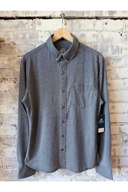 Anthony Burnout Shirt - Navy Blazer - DUNE + SALT