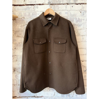 Aspesi 13 Dub Shirt - Brown Dark Slate Gray