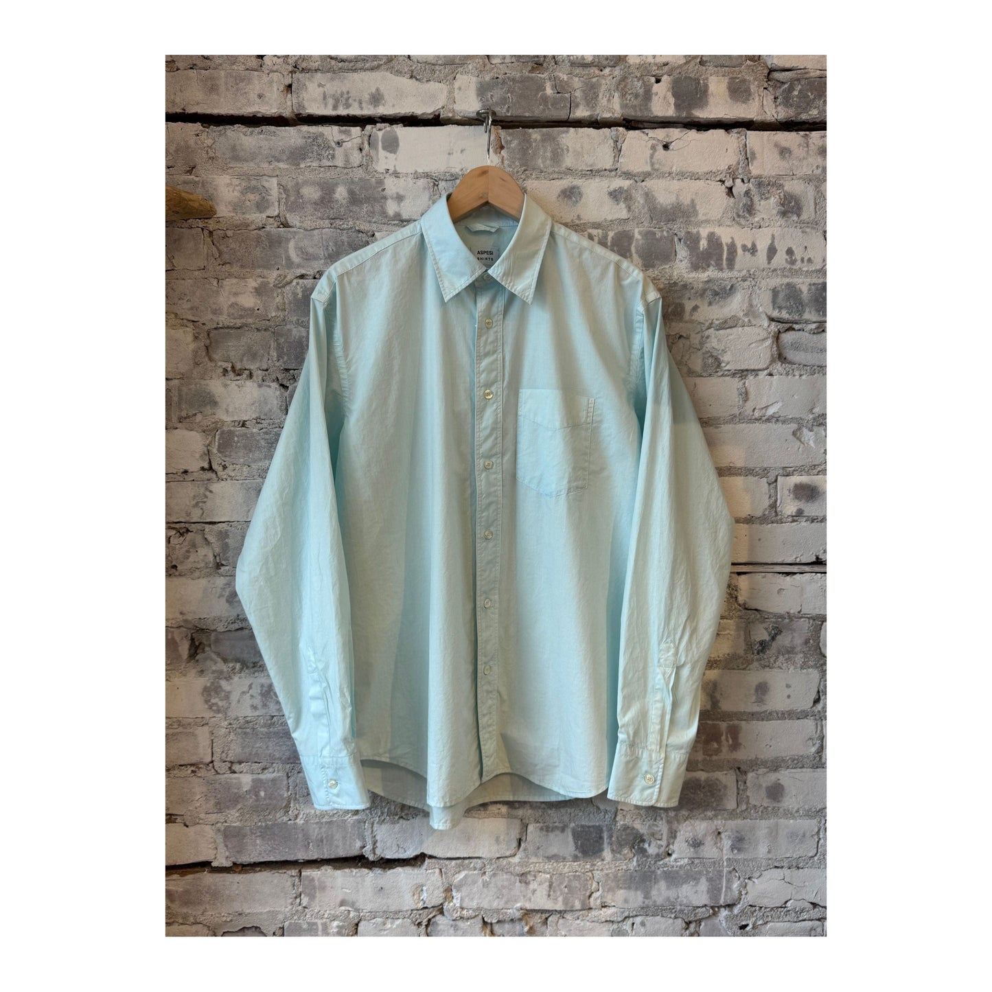 Fred Garment-Dyed Shirt - Sky Blue - DUNE + SALT