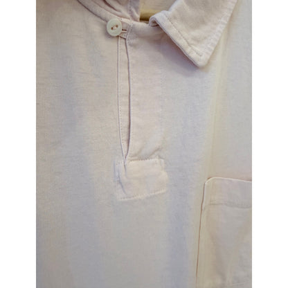 Classic Cotton Jersey Short Sleeve Polo Shirt - Shell - DUNE + SALT