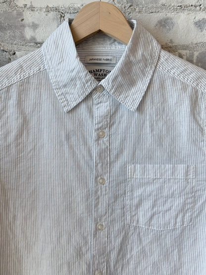 Naomi Shirt - White Stripe - DUNE + SALT