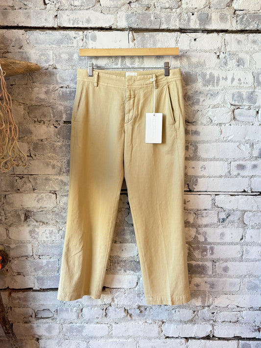Serandon Cotton-Linen Pant - Clay Beige - DUNE + SALT