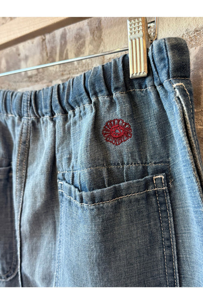 Sunny Afternoon Short - Light Wash Chambray - DUNE + SALT