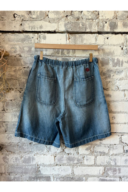 Sunny Afternoon Short - Light Wash Chambray - DUNE + SALT