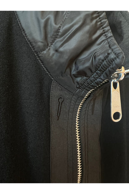 High Density Twill Reversible Military Jacket - Black - DUNE + SALT