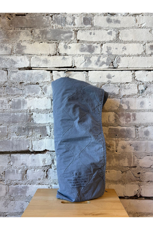 Quilted Utility Throw - Union Blue - DUNE + SALT