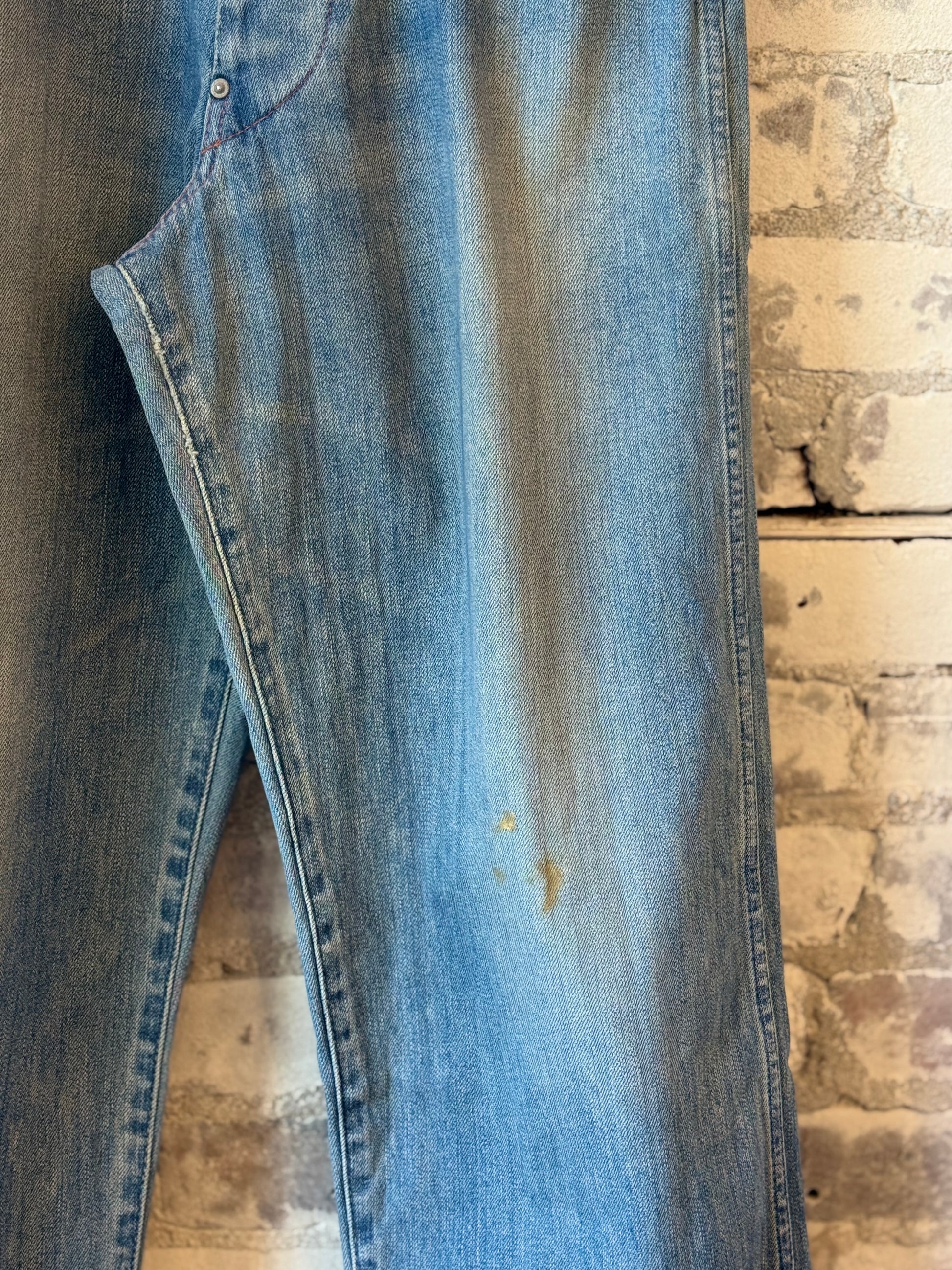 Unisex 13oz Wide Width Adj. Pants - Smoky Light - DUNE + SALT