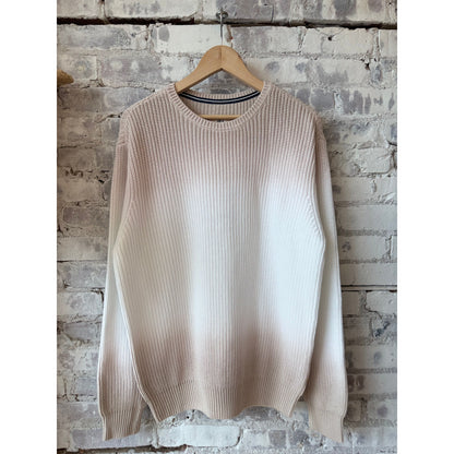 Eddie Dip-Dye Knit Sweater - Silver Grey - DUNE + SALT