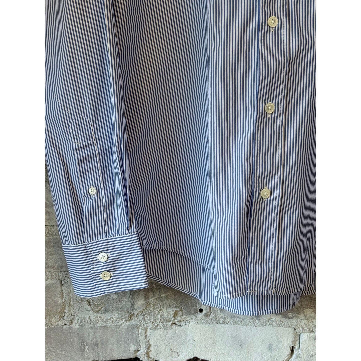 Paul Woven Shirt - Blue/White - DUNE + SALT