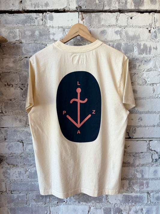 Botelho La Paz T-Shirt - Navy/Sunrise - DUNE + SALT