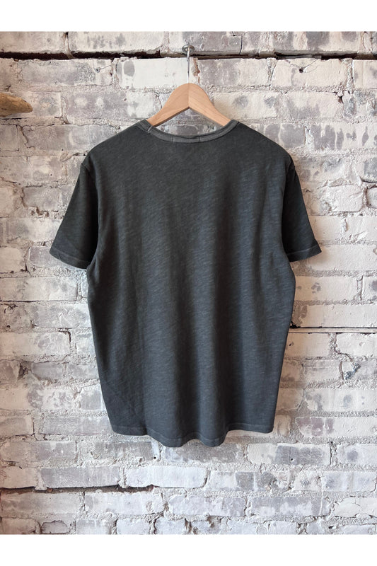 Vintage Heavy Slub Pocket Tee - Forged Iron - DUNE + SALT