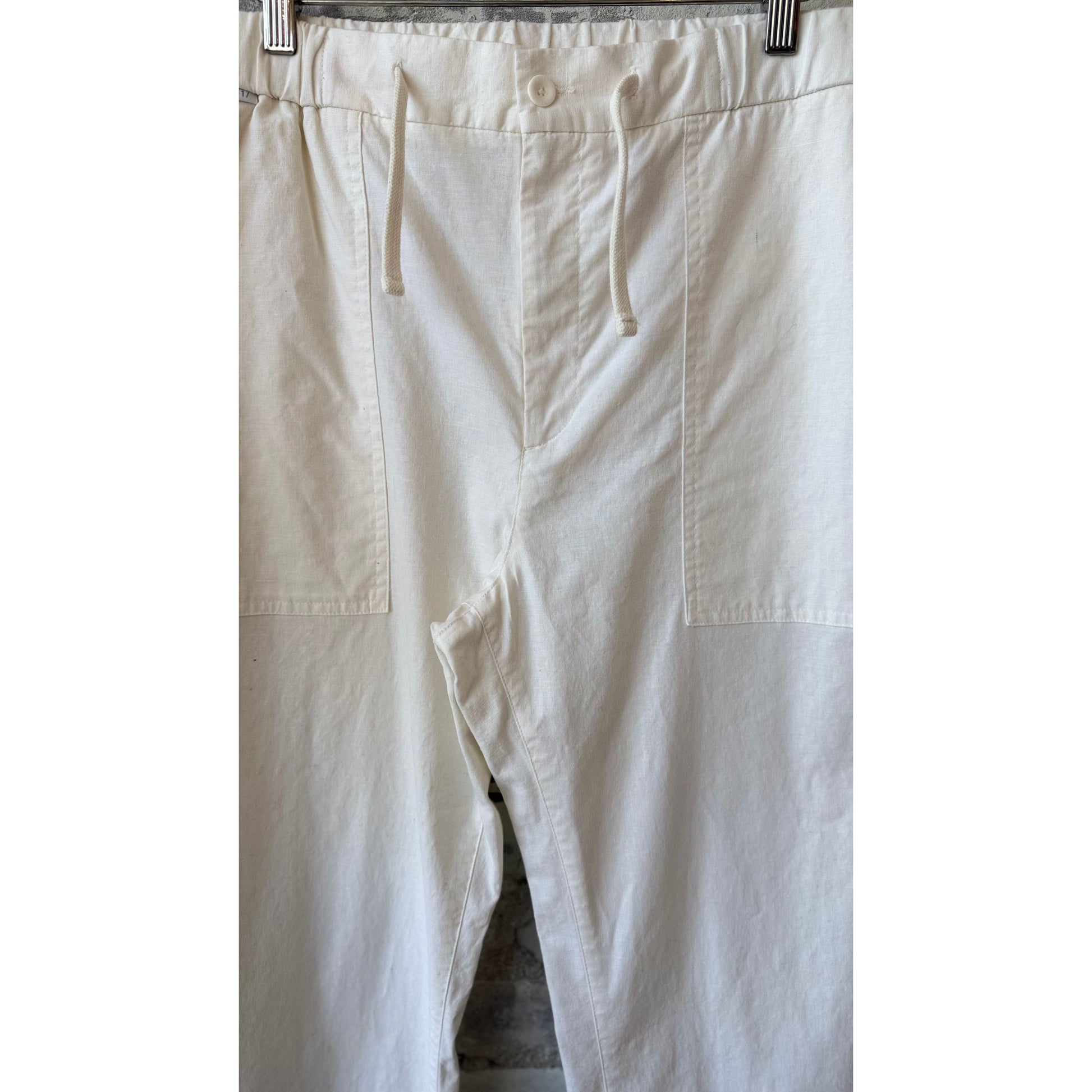 Lico Workwear Pant - White - DUNE + SALT