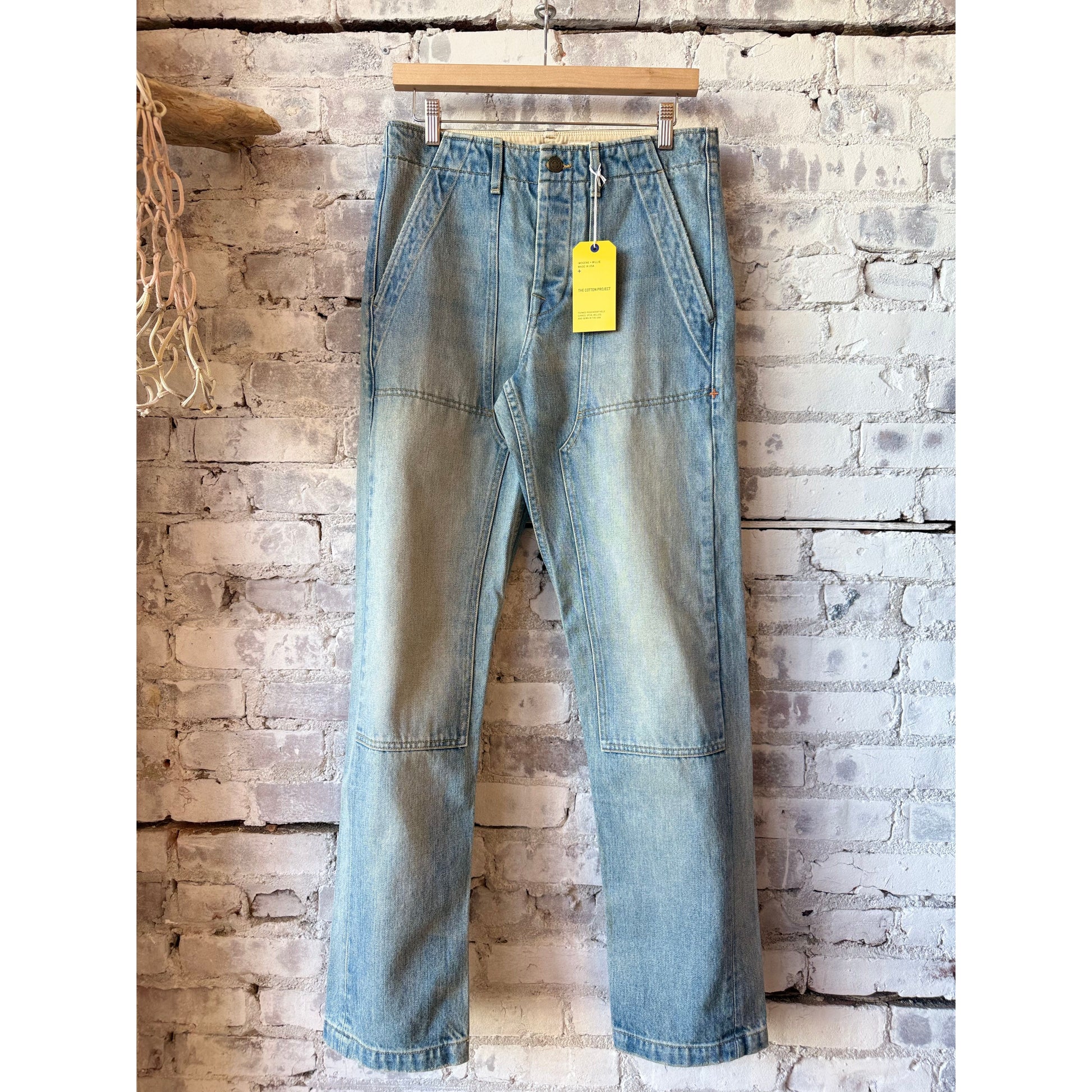 Hencye Workpant - Natural Indigo - DUNE + SALT