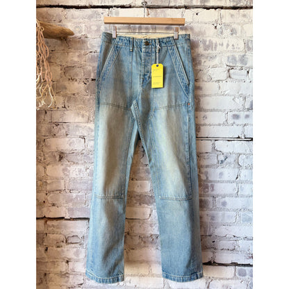 Hencye Workpant - Natural Indigo - DUNE + SALT