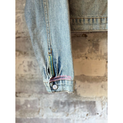 MONOSTERO The Caravan Trucker - Light Wash Dark Gray
