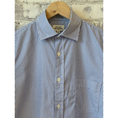 Paul Woven Shirt - Blue/White - DUNE + SALT