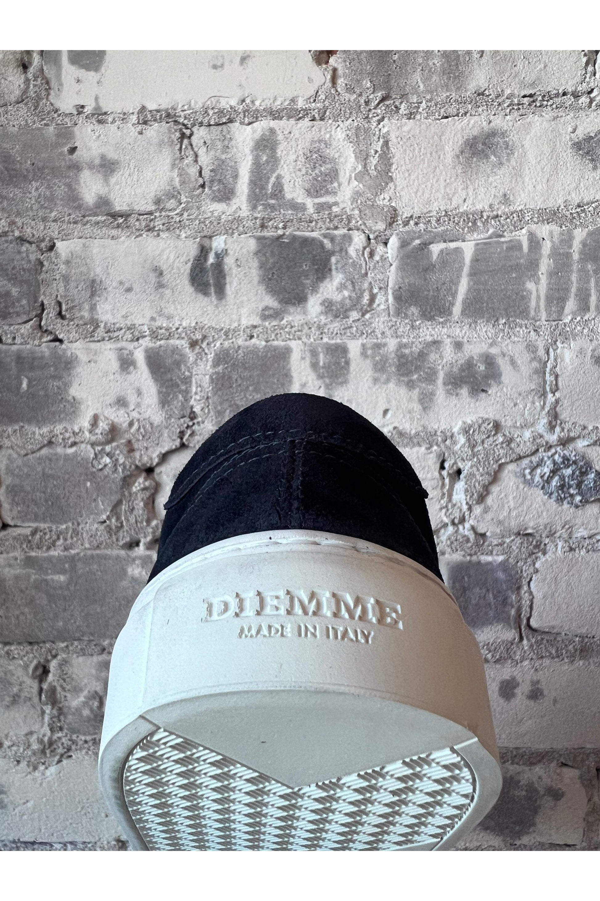 Garda Suede Low Slip On - Navy - DUNE + SALT