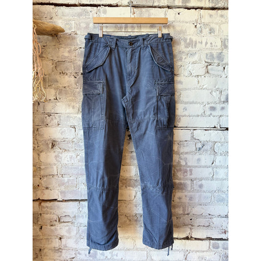 Classic Fit Canvas Cargo Pant - Classic Royal GD - DUNE + SALT