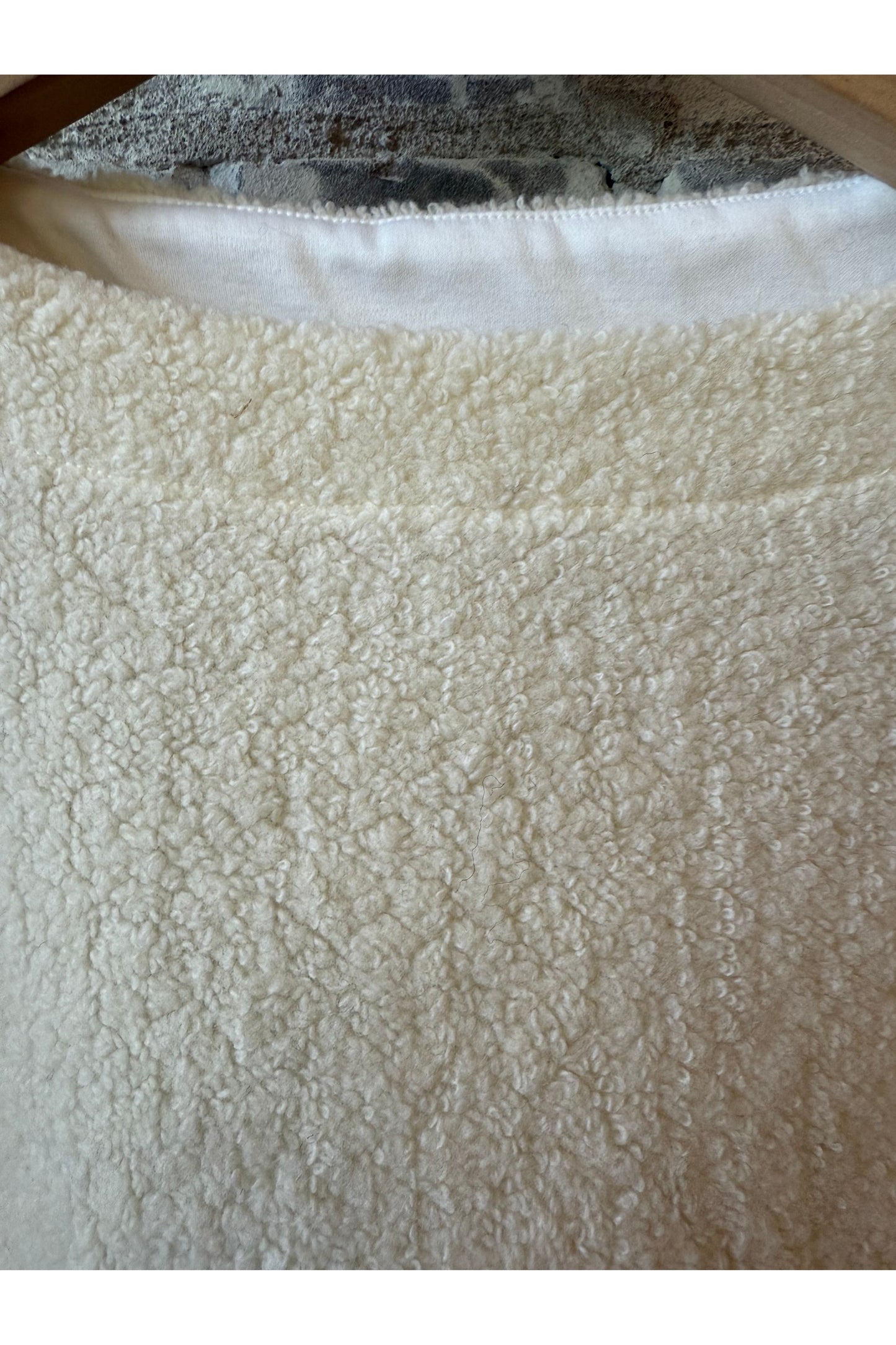 L/S Boat Neck Fleece Pullover - Natural - DUNE + SALT