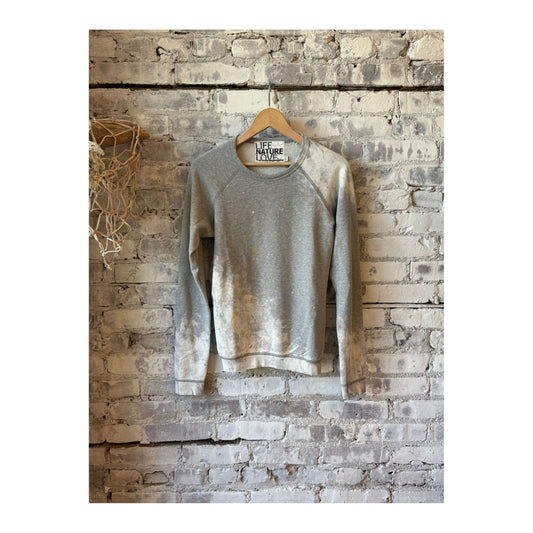 LUCKY RABBIT sweatshirt - bleachout rabbit - DUNE + SALT