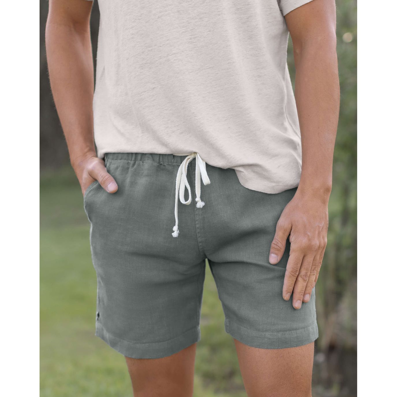 Bo Shorts - Jade - DUNE + SALT