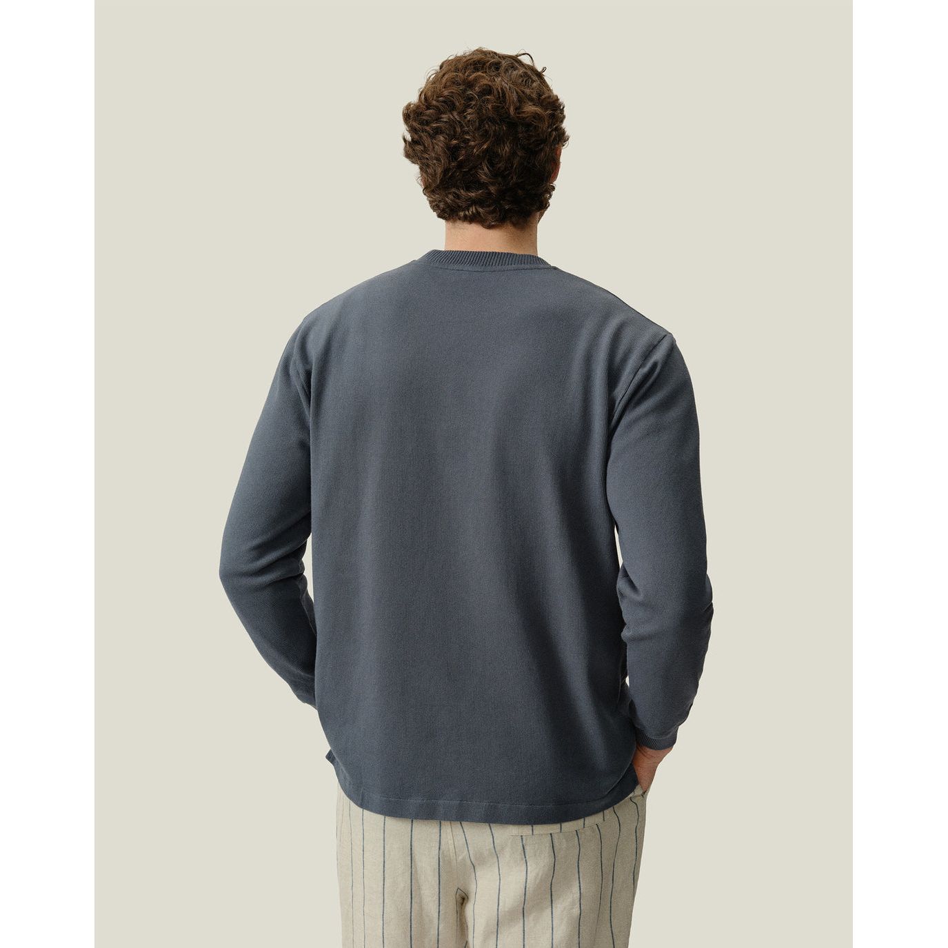 Caza Crewneck - Lake - DUNE + SALT