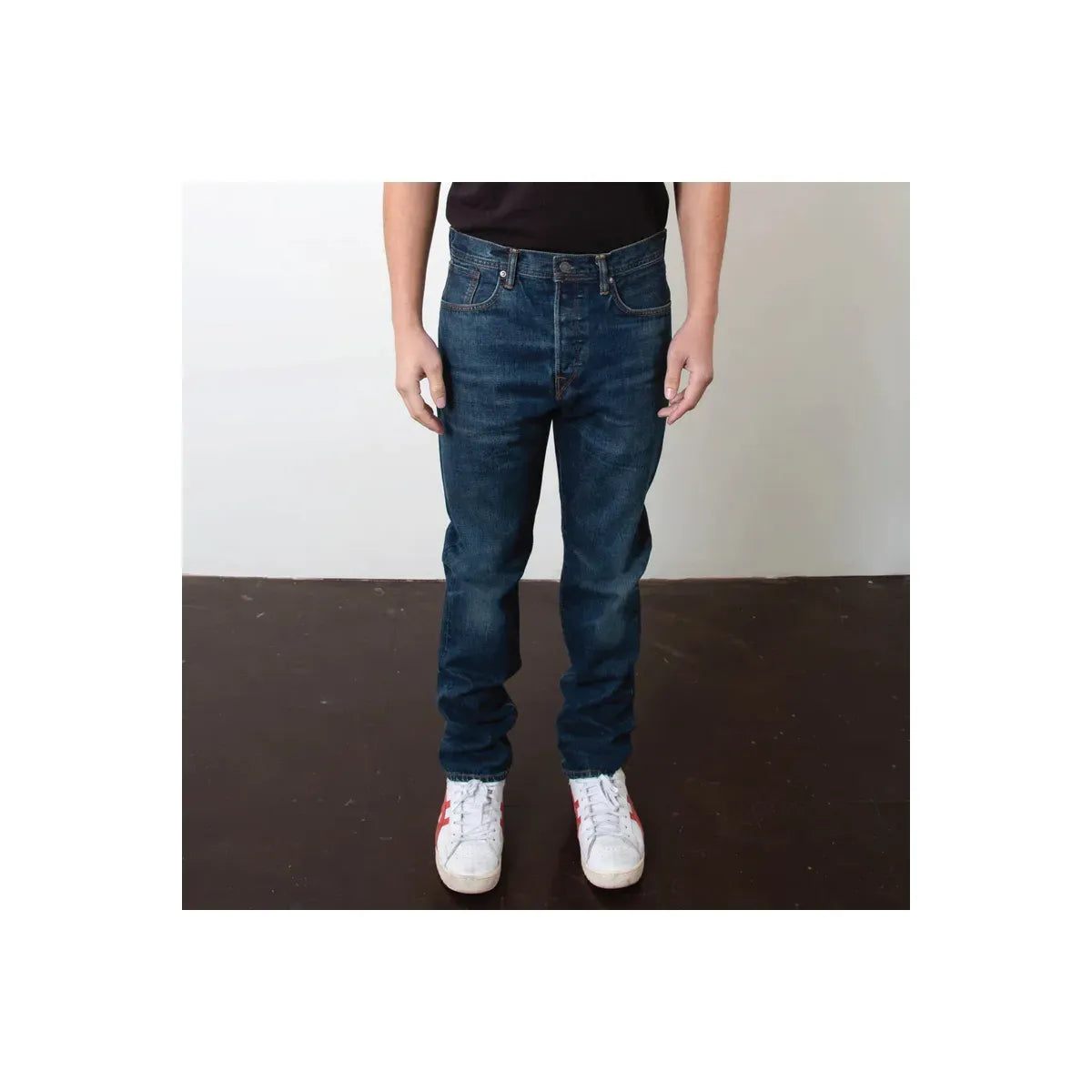 Akita Regular Taper 13.5oz Rainbow Selvedge - 180 Day Dark Wash - DUNE + SALT