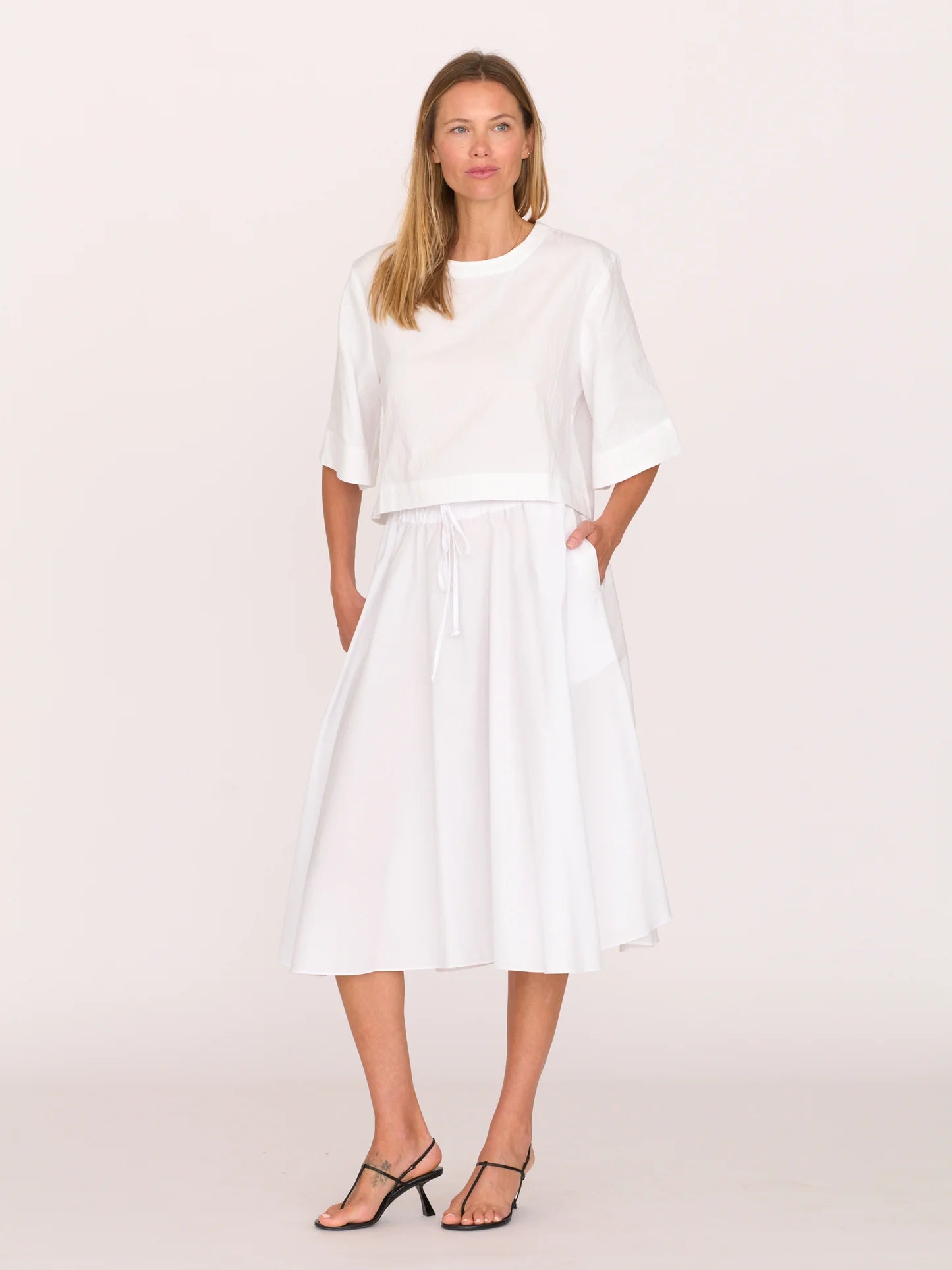 Secular Violet Top - White Lavender