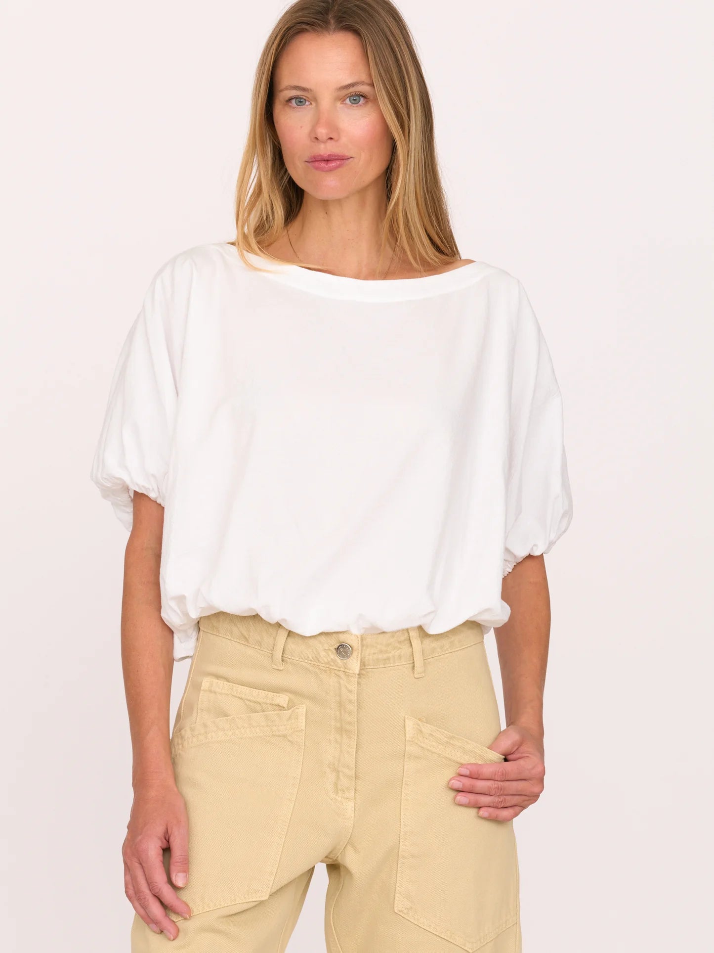 Secular Coco Shirt - White Misty Rose