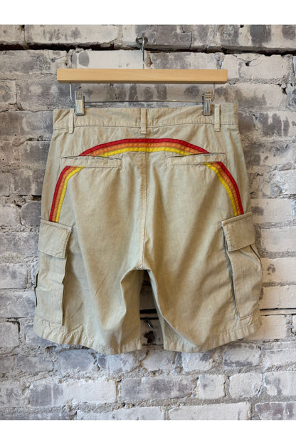 Rainbow Garment-Dyed Cargo Short - Sand - DUNE + SALT