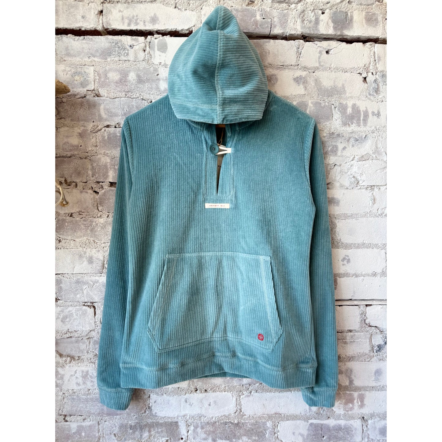 Comfy Cord Hood - Aqua - DUNE + SALT