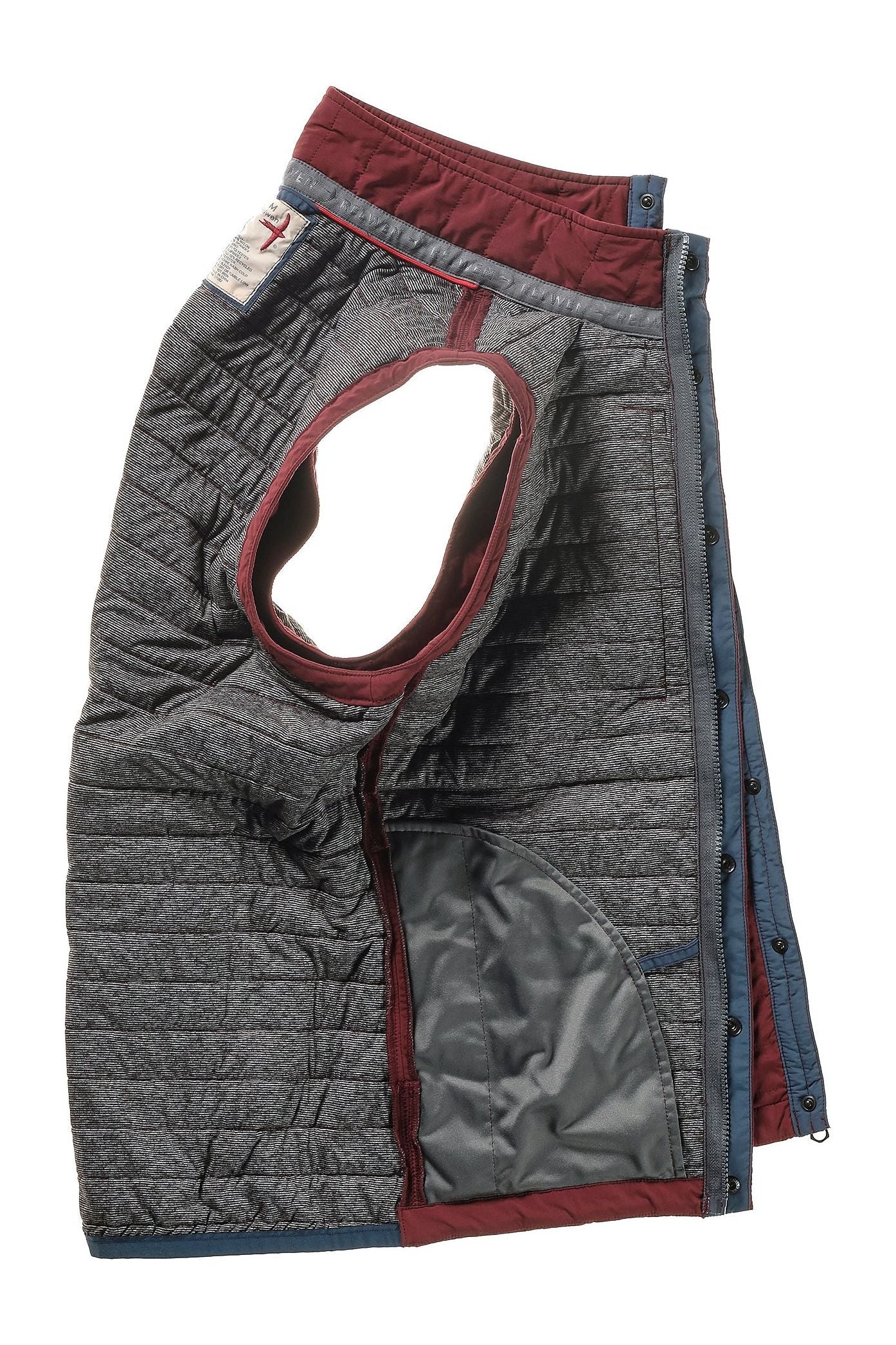Windzip Vest - Burgundy - DUNE + SALT
