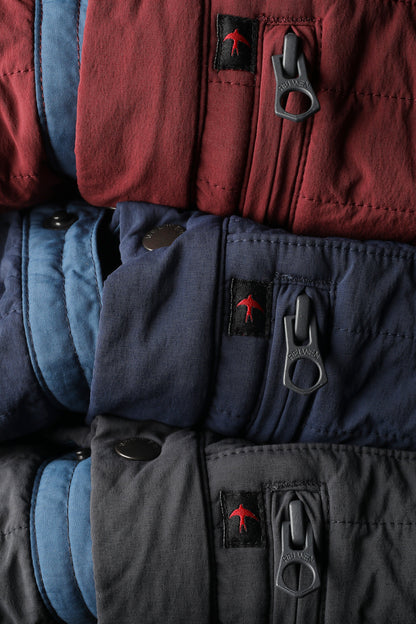 Windzip Vest - Burgundy - DUNE + SALT