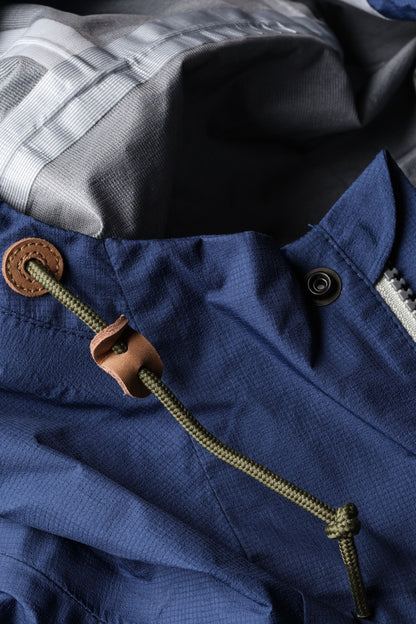 Ultra Rain Shell - Bright Navy - DUNE + SALT