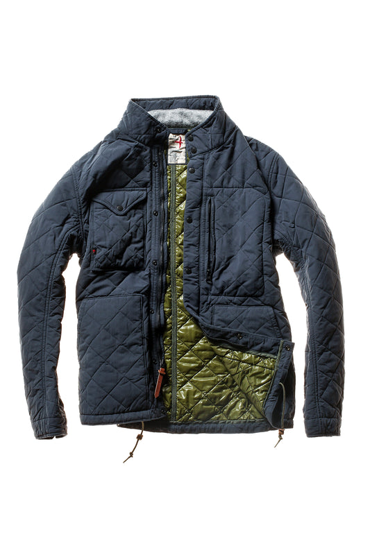 Quilted Tanker - Navy - DUNE + SALT