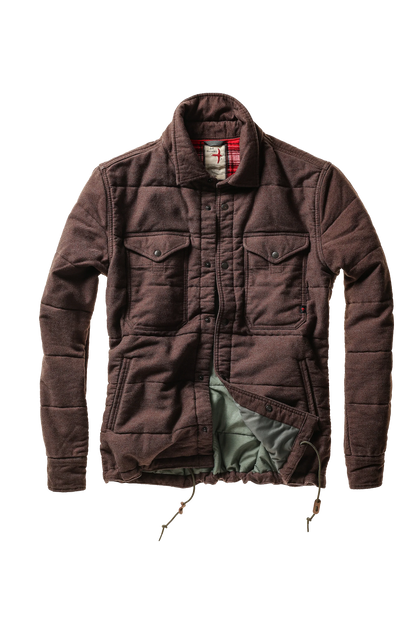 Moleskin Snap CPO - Dark Brown - DUNE + SALT