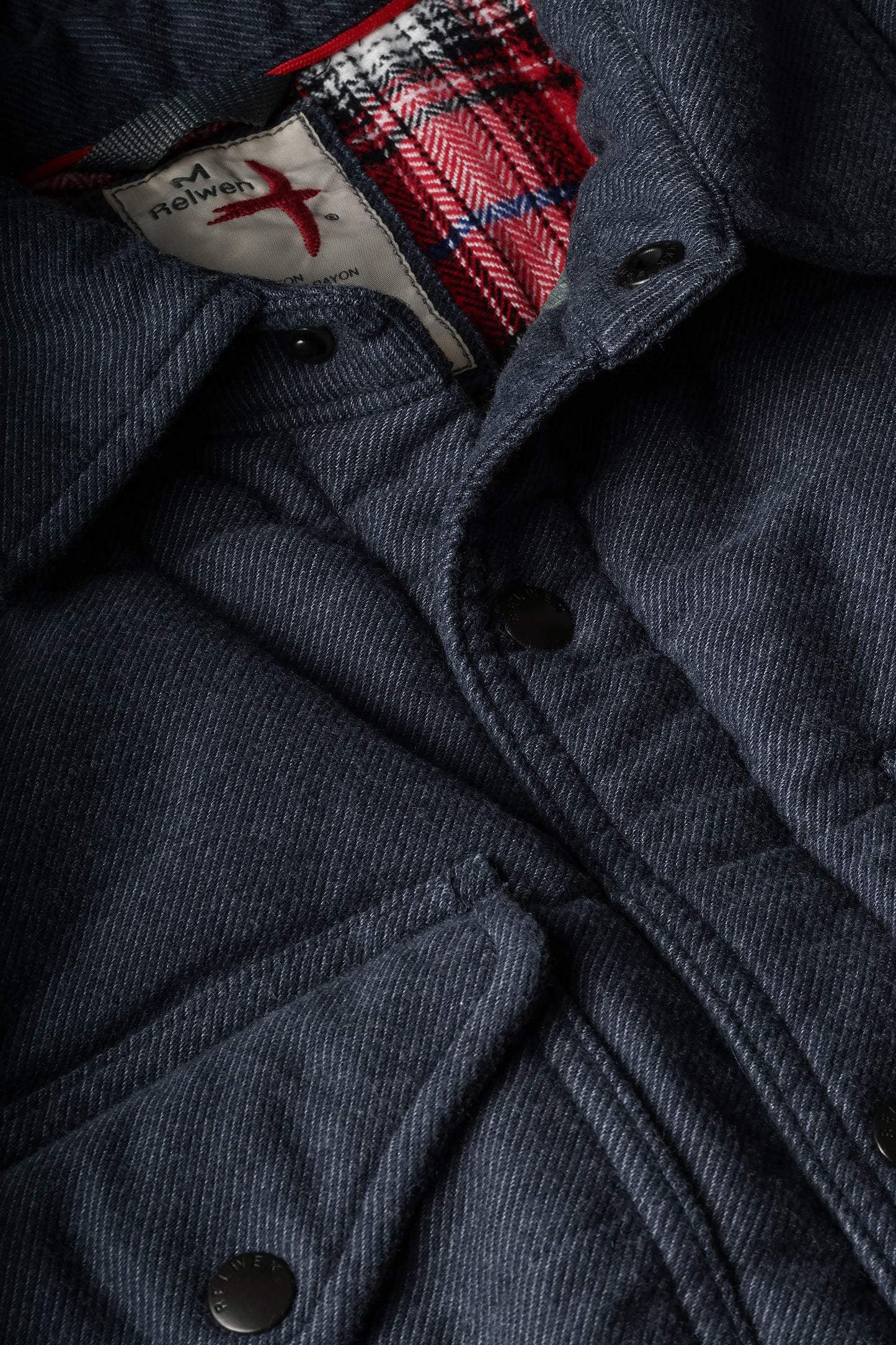 Moleskin Snap CPO - Navy - DUNE + SALT