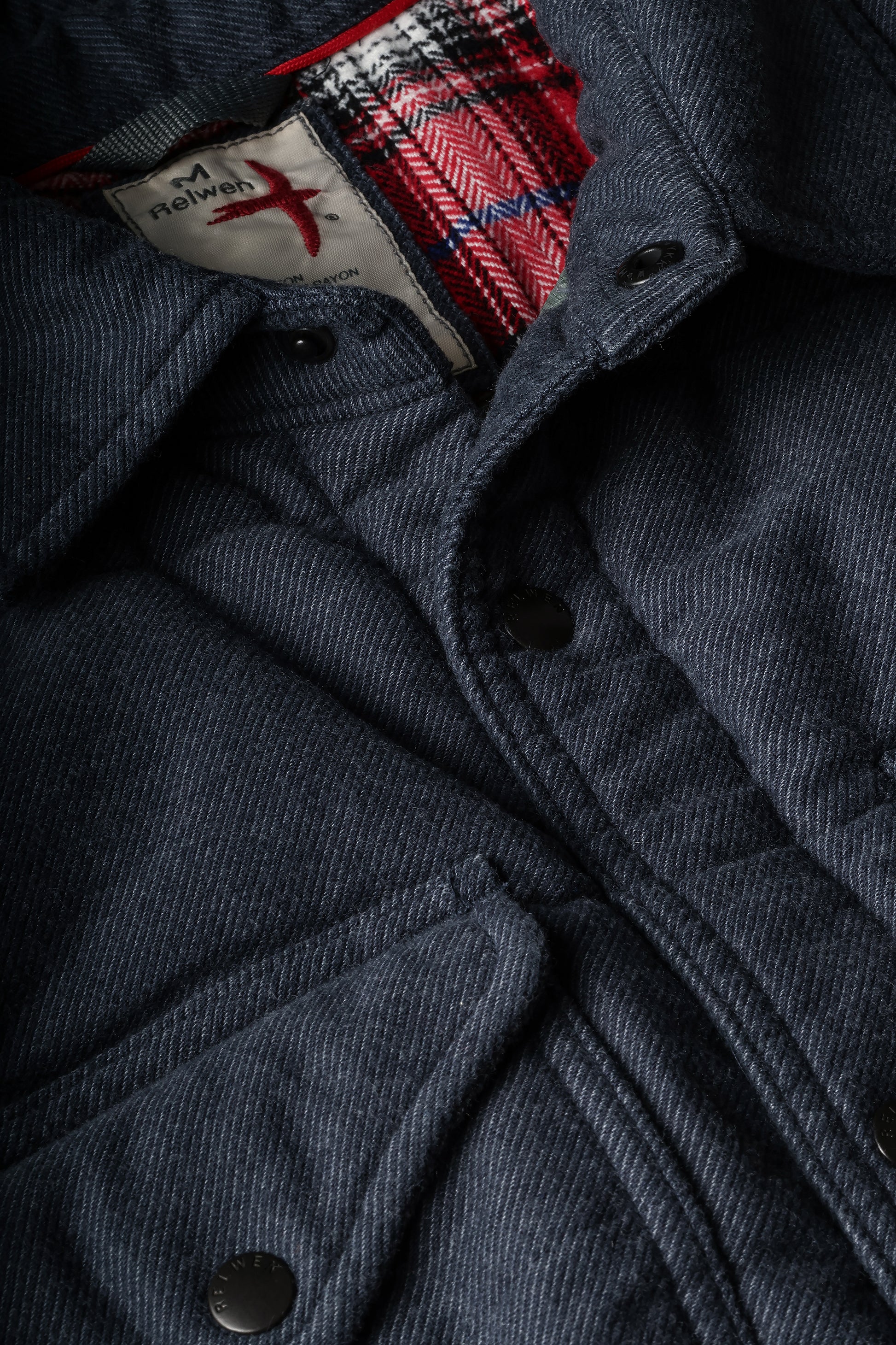 Moleskin Snap CPO - Navy - DUNE + SALT