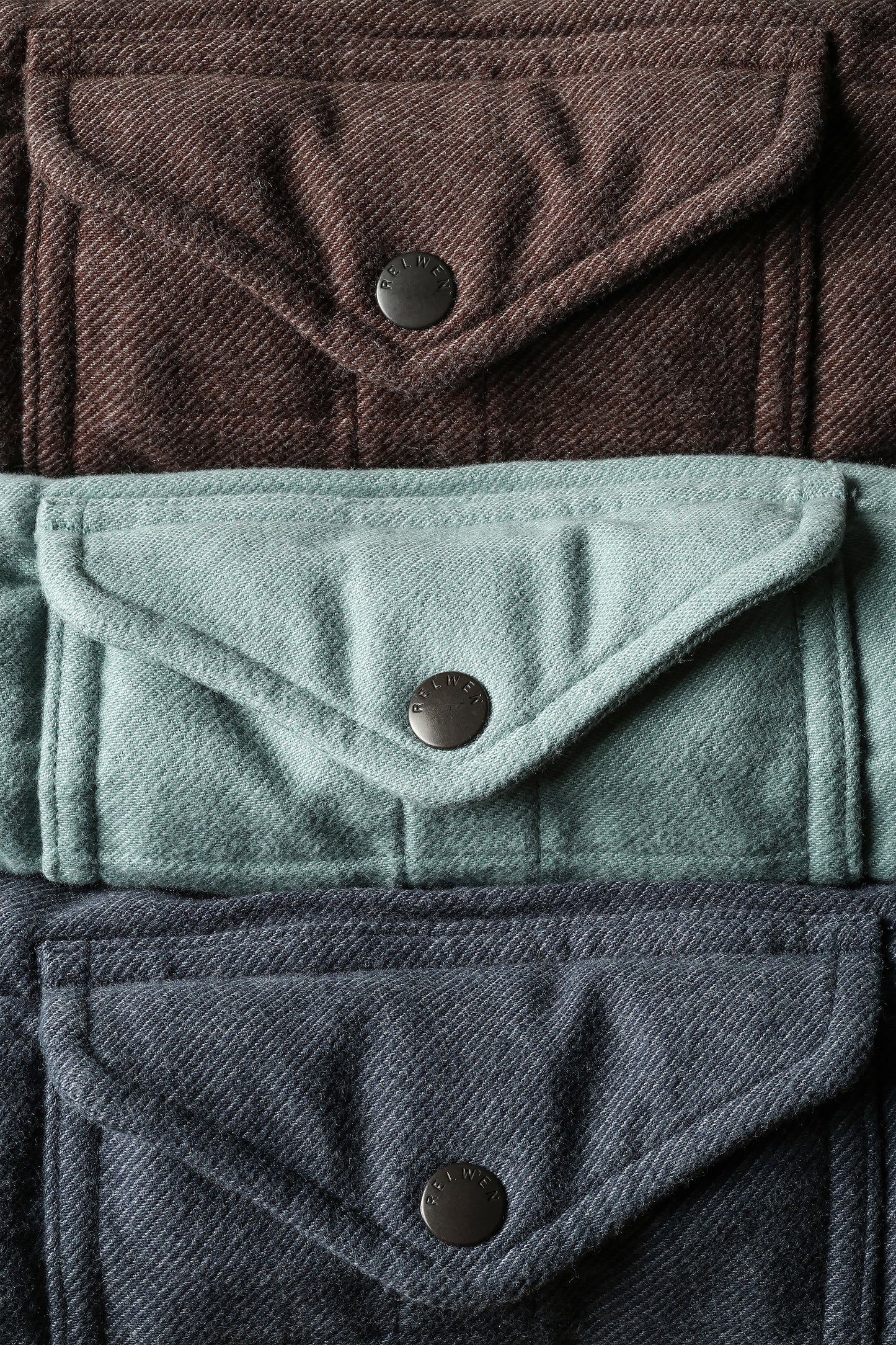 Moleskin Snap CPO - Seahaze - DUNE + SALT