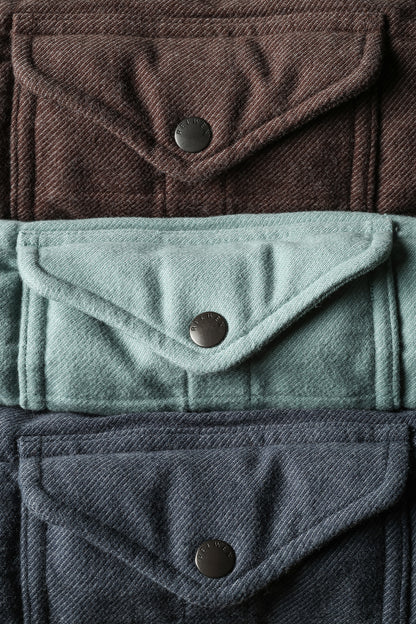 Moleskin Snap CPO - Navy - DUNE + SALT