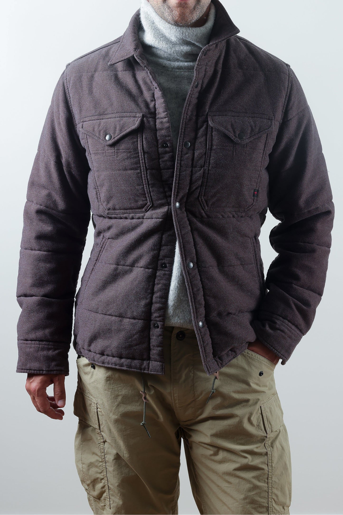 Moleskin Snap CPO - Navy - DUNE + SALT