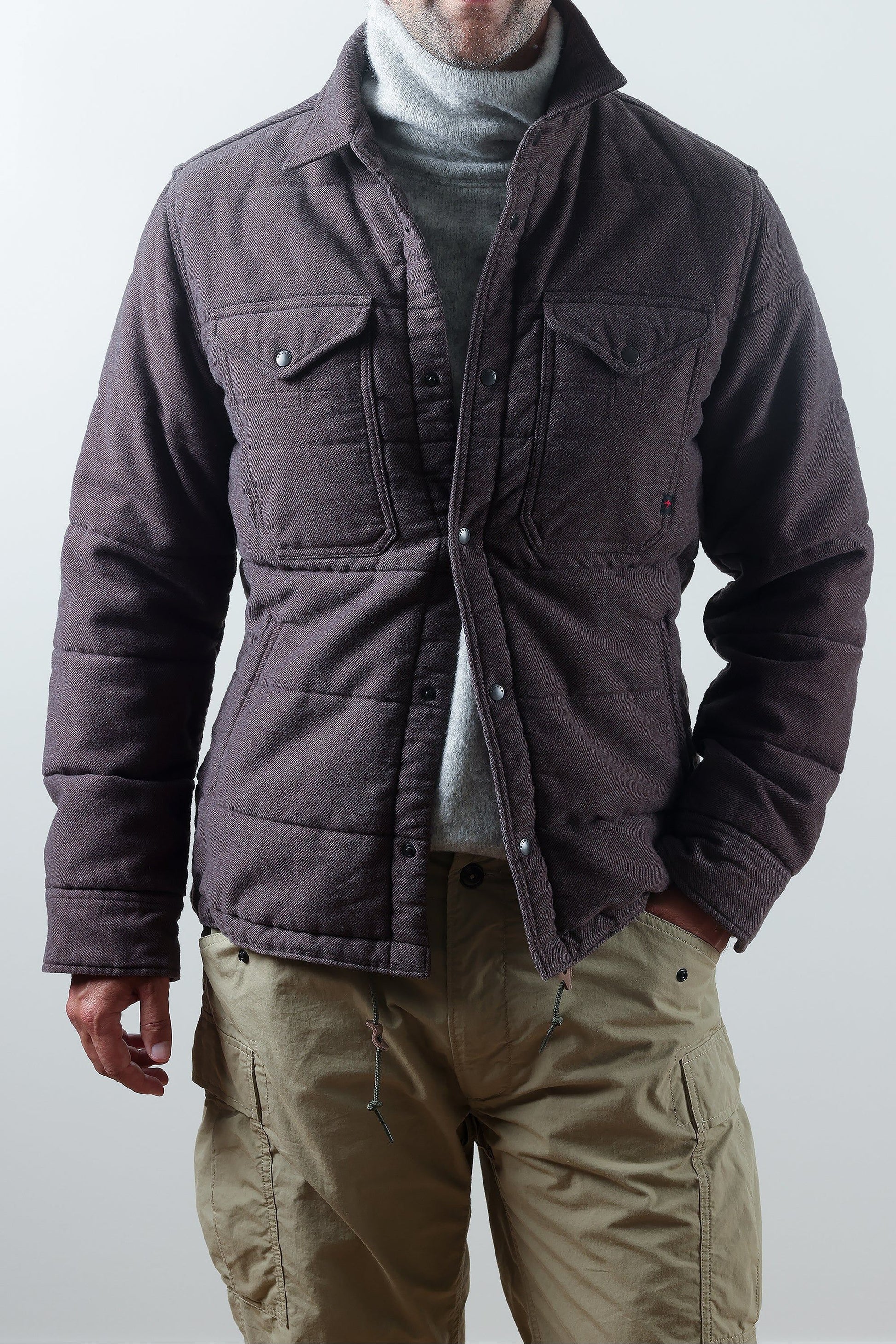 Moleskin Snap CPO - Navy - DUNE + SALT