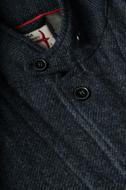 Heritage Trap Blazer - Bright Blue/Navy Twill - DUNE + SALT