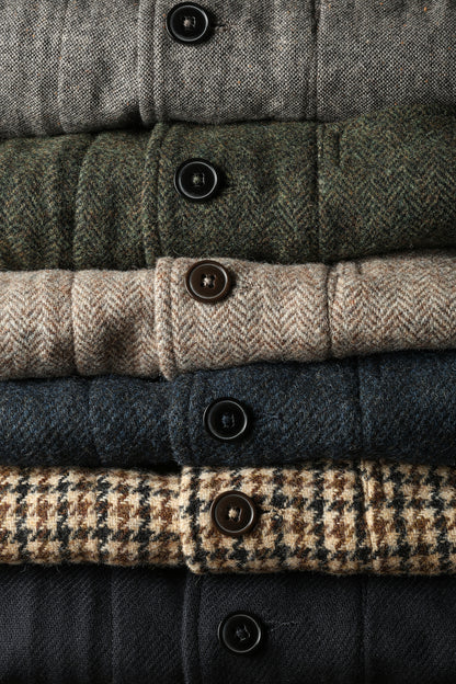 Heritage Trap Blazer - Dark Navy Whipcord - DUNE + SALT