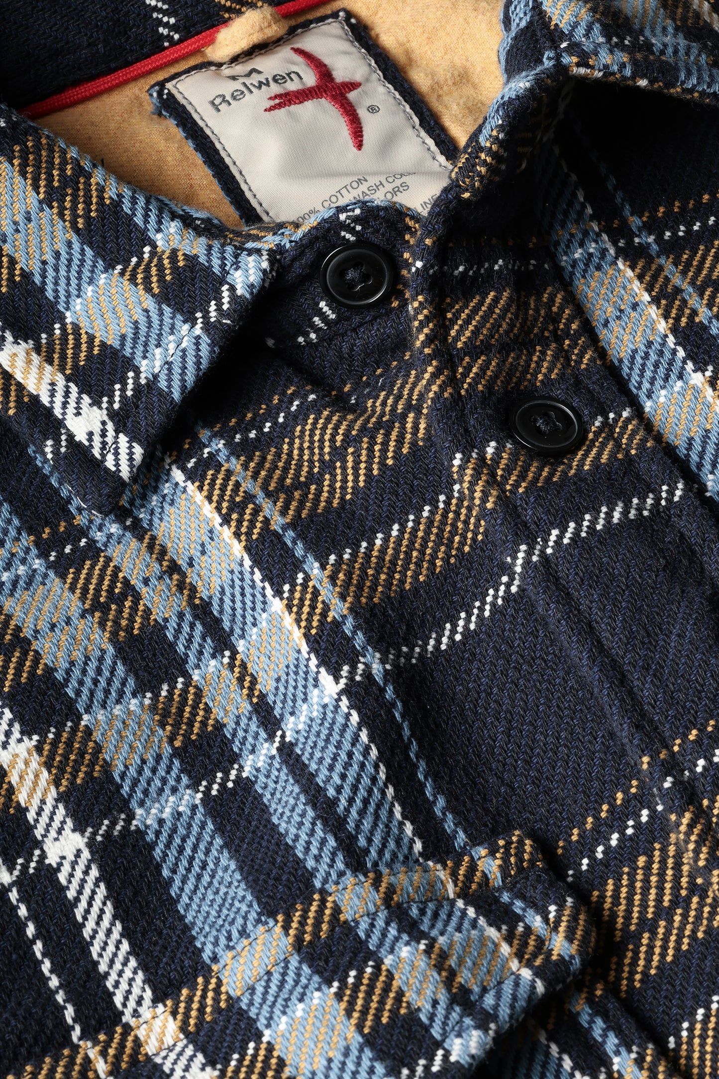 Mountain Flannel - Navy Multi Plaid