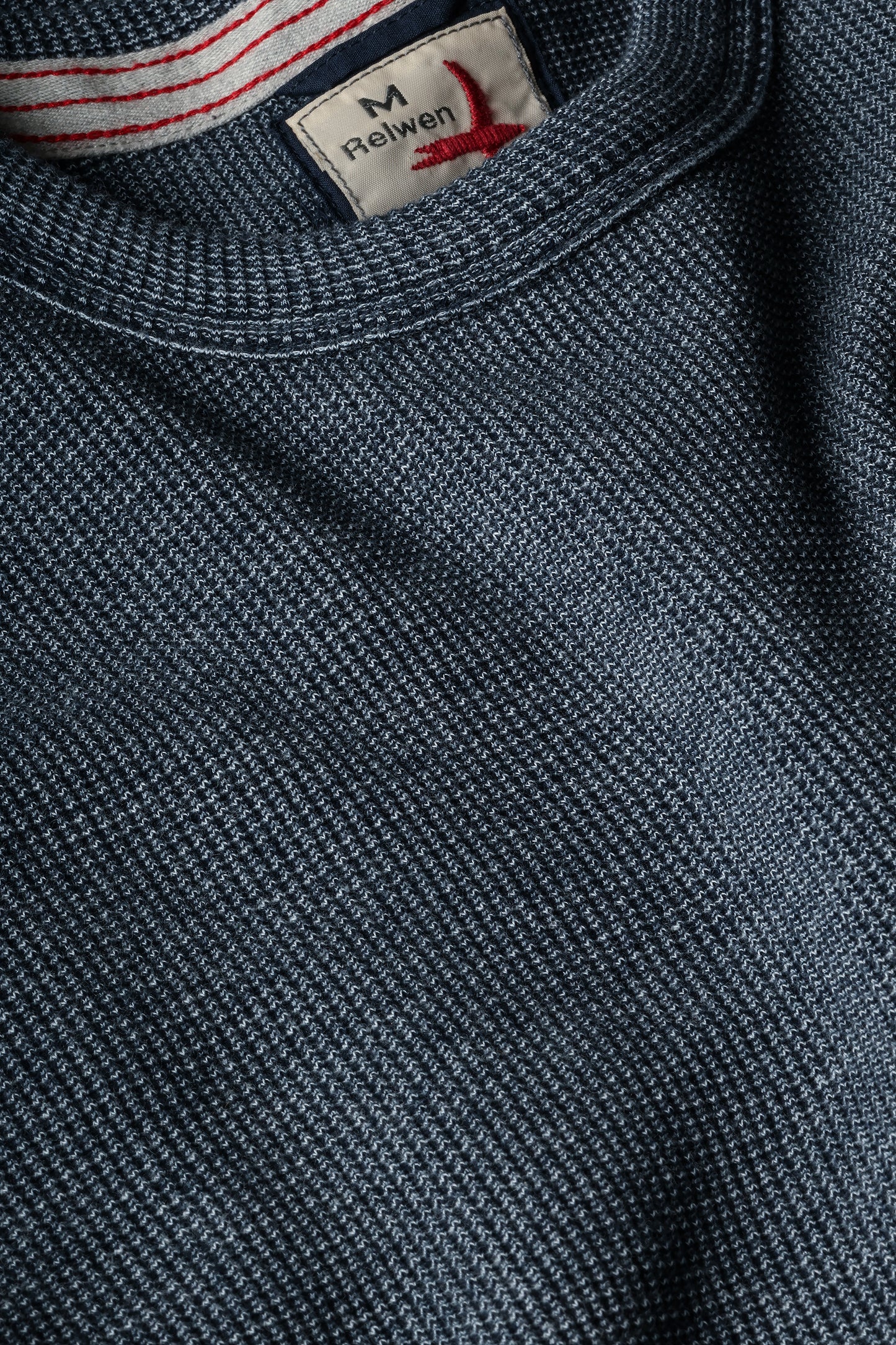 Bi-Waffle Crew - Navy - DUNE + SALT