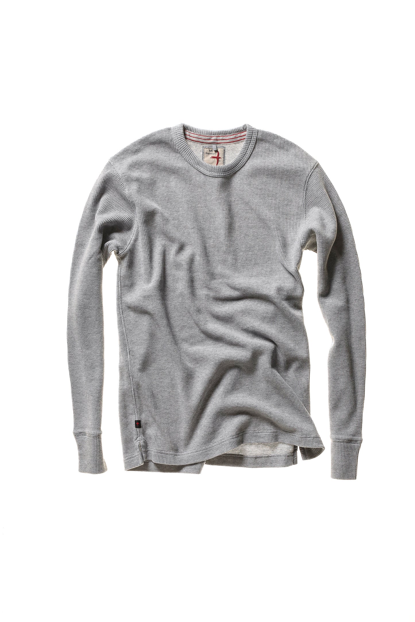 Bi-Waffle Crew - Pale Grey - DUNE + SALT