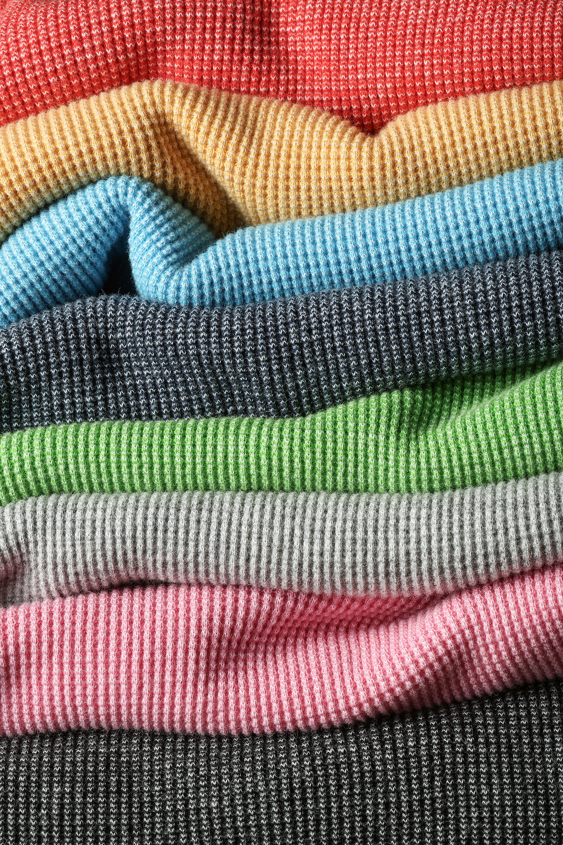 Bi-Waffle Crew - Pale Grey - DUNE + SALT