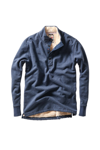Superfleece Mock - Navy Heather