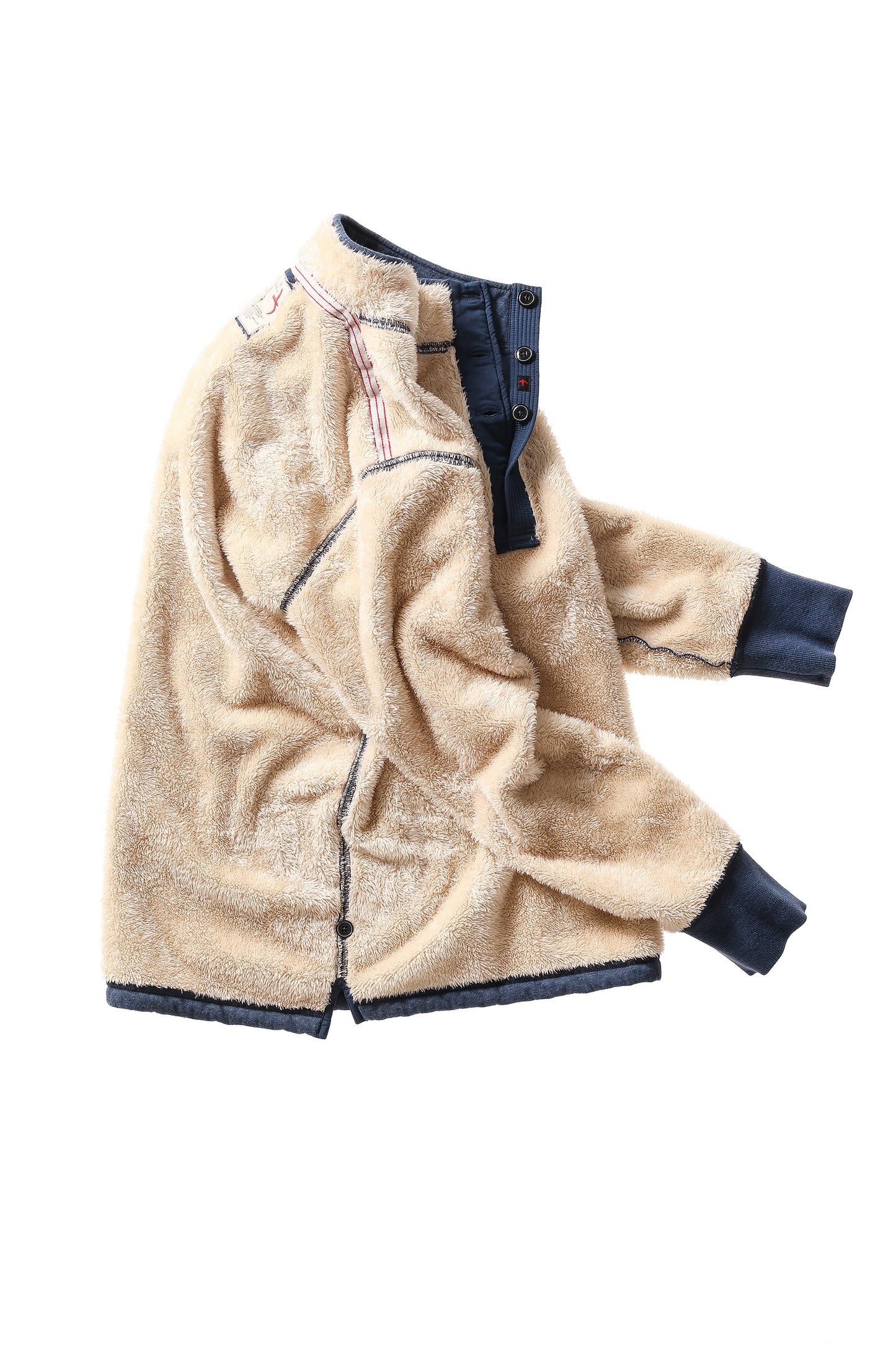 Superfleece Mock - Navy Heather